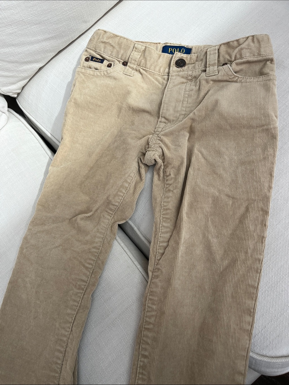 Polo by Ralph Lauren Kid’s Tan Corduroy Pants